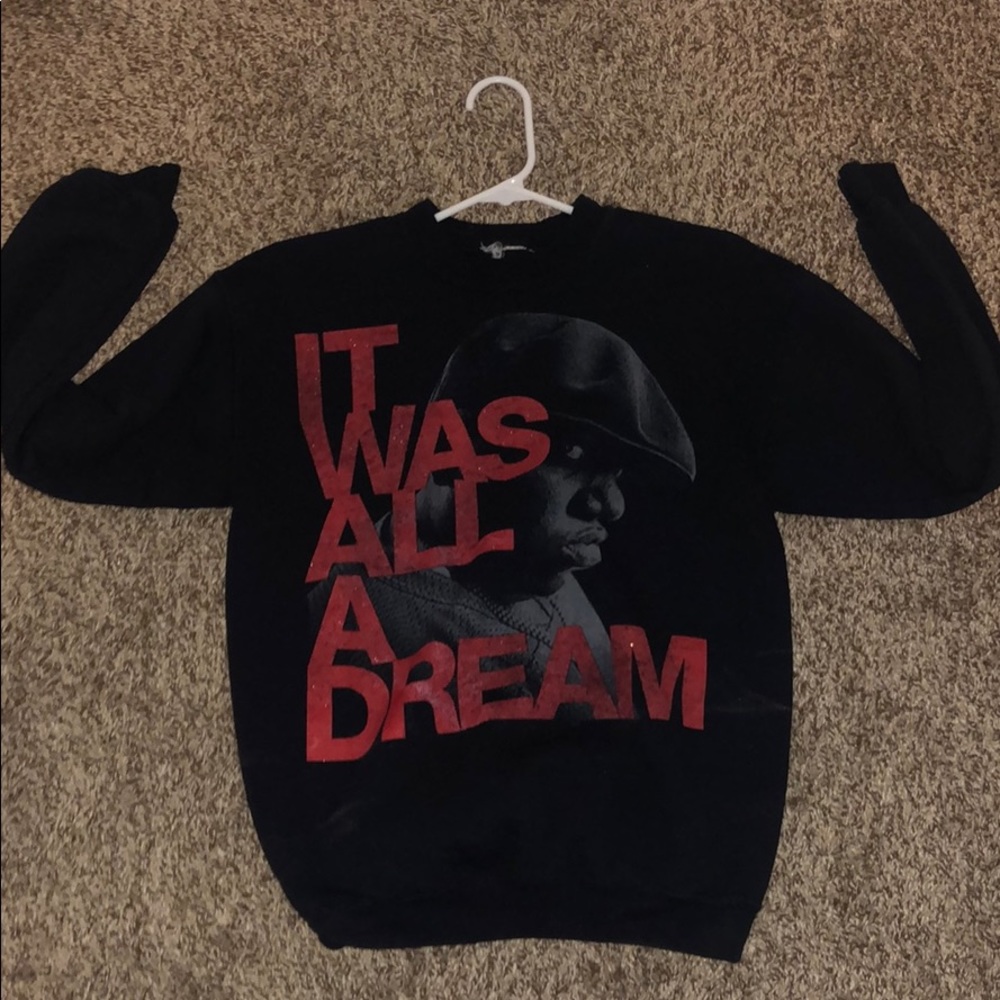 Black Notorious B.I.G. sweater